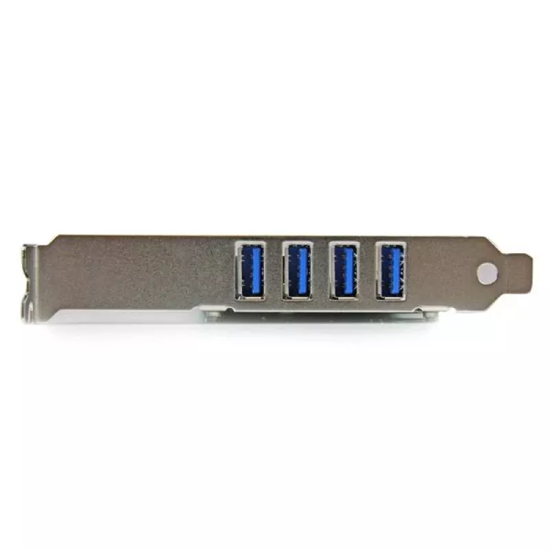 StarTech.com 4 prievadų PCI Express PCIe SuperSpeed USB 3.0 valdiklio kortelė su UASP - SATA maitinimu