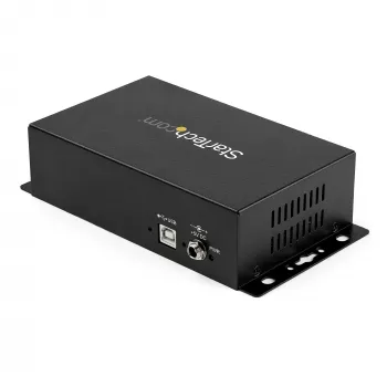 StarTech.com 8 prievadų USB į DB9 RS232 nuoseklus adapterio šakotuvas – pramoninis, tvirtinamas ant DIN bėgio ir sienos