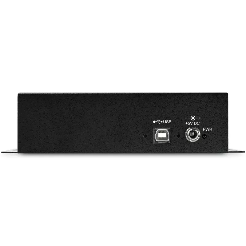 StarTech.com 8 prievadų USB į DB9 RS232 nuoseklus adapterio šakotuvas – pramoninis, tvirtinamas ant DIN bėgio ir sienos