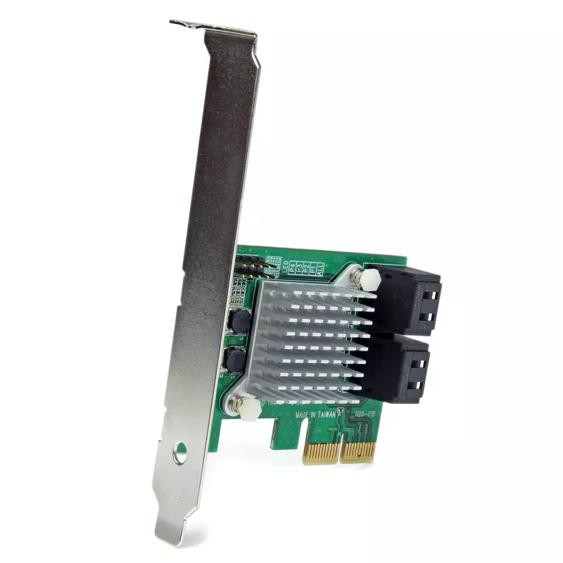 StarTech.com 4 prievadų PCI Express 2.0 SATA III 6Gbps RAID valdiklio kortelė su HyperDuo SSD pakopų valdymu