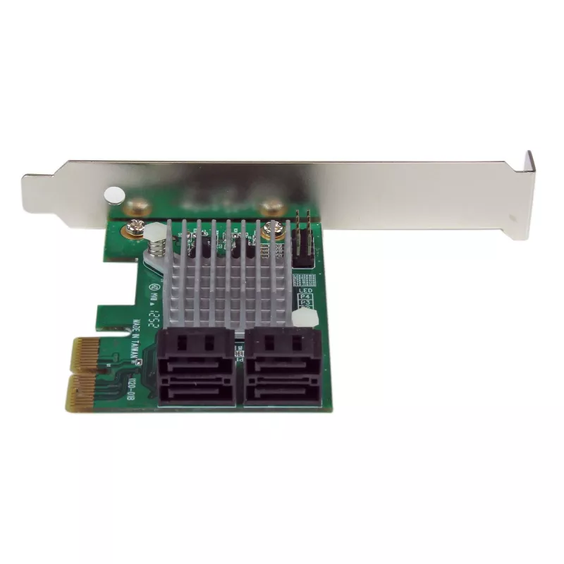 StarTech.com 4 prievadų PCI Express 2.0 SATA III 6Gbps RAID valdiklio kortelė su HyperDuo SSD pakopų valdymu