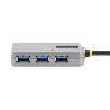StarTech.com USB 3.0 ilgintuvas su 4 prievadų USB-A stotelė, 10 m, aktyvus / maitinamas iš magistralės, su pasirenkamu 20 W maitinimo šaltiniu, ESD apsauga