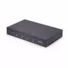 StarTech.com 4 prievadų KM jungiklis su pelės perjungimu, USB jungiklis klaviatūrai/pelytei, 3,5 mm/USB garsui, išorinių įrenginių dalijimuisi 4 kompiuteriams, atitinkantis TAA