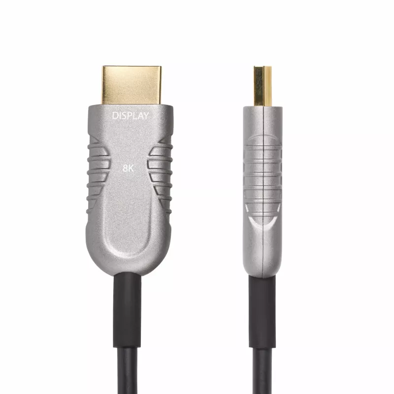 StarTech.com 100ft (30,4m) HDMI 2.1 hibridinis aktyvus optinis kabelis (AOC), CMP, plenumo, 8K itin didelės spartos HDMI 2.1/2.0 šviesolaidinis kabelis, 48Gbps, 8K 60Hz/4K 120Hz, HDR10+/FRL/TMDS/eARC