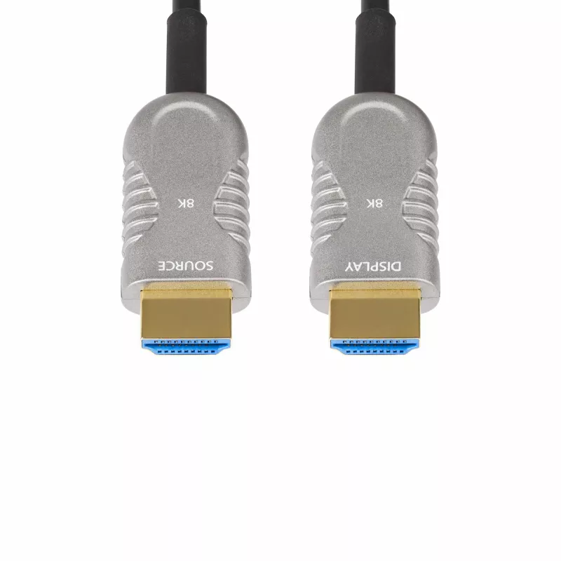 StarTech.com 100ft (30,4m) HDMI 2.1 hibridinis aktyvus optinis kabelis (AOC), CMP, plenumo, 8K itin didelės spartos HDMI 2.1/2.0 šviesolaidinis kabelis, 48Gbps, 8K 60Hz/4K 120Hz, HDR10+/FRL/TMDS/eARC