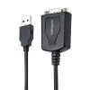 StarTech.com 3ft (1m) USB į Serial kabelis su COM prievado išlaikymu, DB9 vyriškas RS232 į USB keitiklis, USB į Serial adapteris PLC/Spausdintuvui/Skaneriui, Prolific mikroschema, Windows/Mac