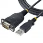 StarTech.com 1 m USB į RS232 kabelis, DB9 vyriškas, Prolific IC, USB į COM prievadą, PLC/spausdintuvui/skeneriui/jungikliui