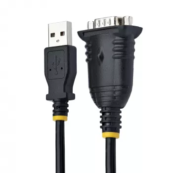 StarTech.com 1 m USB į RS232 kabelis, DB9 vyriškas, Prolific IC, USB į COM prievadą, PLC/spausdintuvui/skeneriui/jungikliui