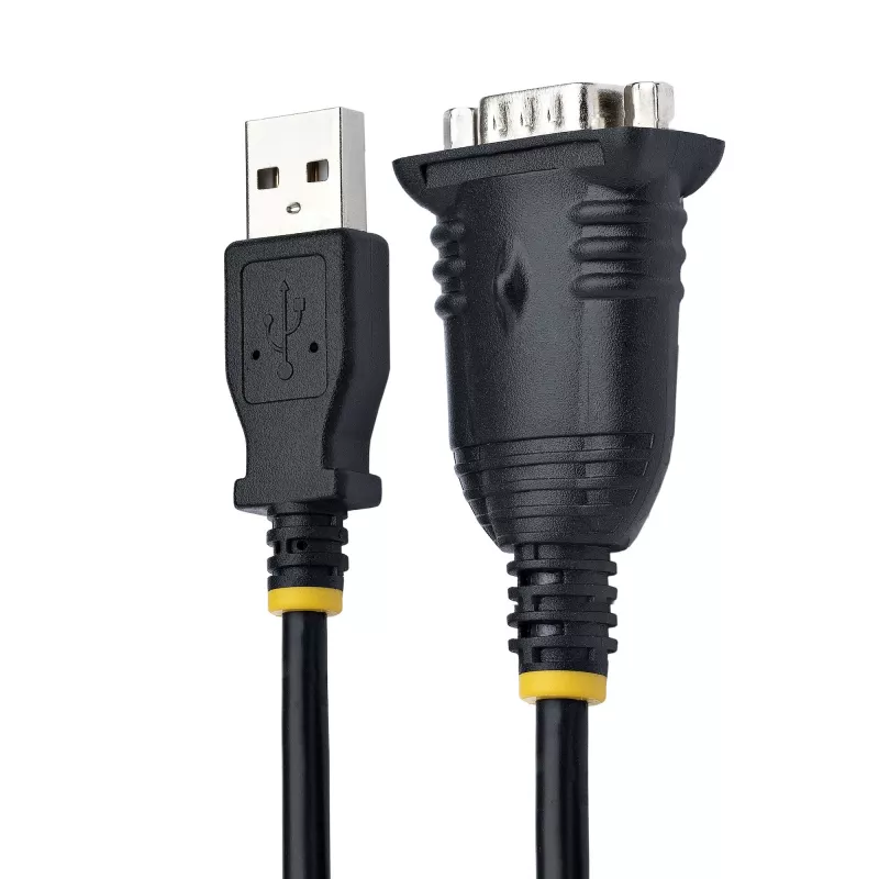 StarTech.com 1 m USB į RS232 kabelis, DB9 vyriškas, Prolific IC, USB į COM prievadą, PLC/spausdintuvui/skeneriui/jungikliui