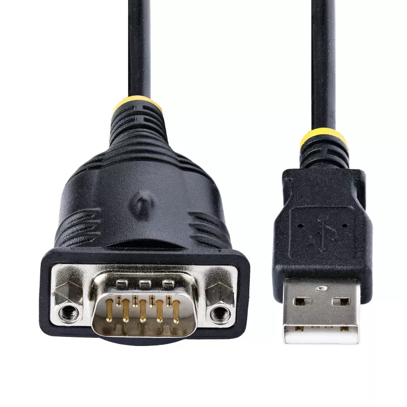 StarTech.com 1 m USB į RS232 kabelis, DB9 vyriškas, Prolific IC, USB į COM prievadą, PLC/spausdintuvui/skeneriui/jungikliui