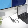 StarTech.com USB-C į Dual HDMI MST HUB – Dvigubas HDMI 4K 60Hz – USB Type C kelių monitorių adapteris nešiojamam kompiuteriui su 30 cm kabeliu – DP 1.4 Multi-Stream Transport šakotuvas – USB-C į HDMI skirstytuvas