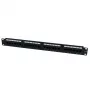 StarTech.com 24 prievadų 1U stovo montavimo Cat 6 110 pataisų skydelis, RJ-45, juodas, RoHS, CE, ETL, UL