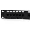 StarTech.com 24 prievadų 1U stovo montavimo Cat 6 110 pataisų skydelis, RJ-45, juodas, RoHS, CE, ETL, UL