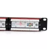 StarTech.com 24 prievadų 1U stovo montavimo Cat 6 110 pataisų skydelis, RJ-45, juodas, RoHS, CE, ETL, UL