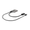 StarTech.com 2 prievadų DisplayPort MST šakotuvas, dviguba 4K 60Hz, DP į 2x DisplayPort monitorių adapteris, DP 1.4 kelių monitorių vaizdo adapteris, 30 cm įmontuotas kabelis, maitinamas per USB, tik Windows