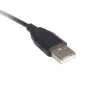 StarTech.com USB į PS/2 adapteris – klaviatūrai ir pelei, 0,435 m, juodas, 1× USB A, 2× DIN 6, 46 g