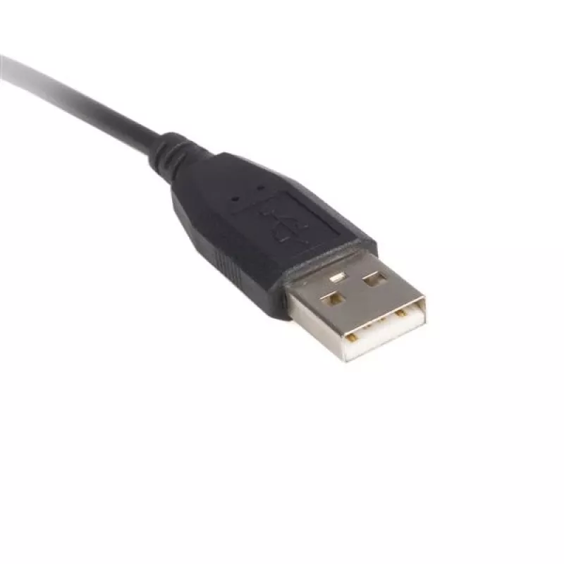 StarTech.com USB į PS/2 adapteris – klaviatūrai ir pelei, 0,435 m, juodas, 1× USB A, 2× DIN 6, 46 g