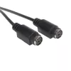 StarTech.com USB į PS/2 adapteris – klaviatūrai ir pelei, 0,435 m, juodas, 1× USB A, 2× DIN 6, 46 g