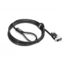 Kabelinė spyna Lenovo 4XE1F30277 Juoda 1,8 m Kombinacinė spyna