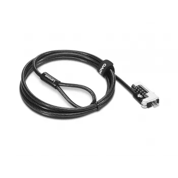 Kabelinė spyna Lenovo 4XE1F30277 Juoda 1,8 m Kombinacinė spyna