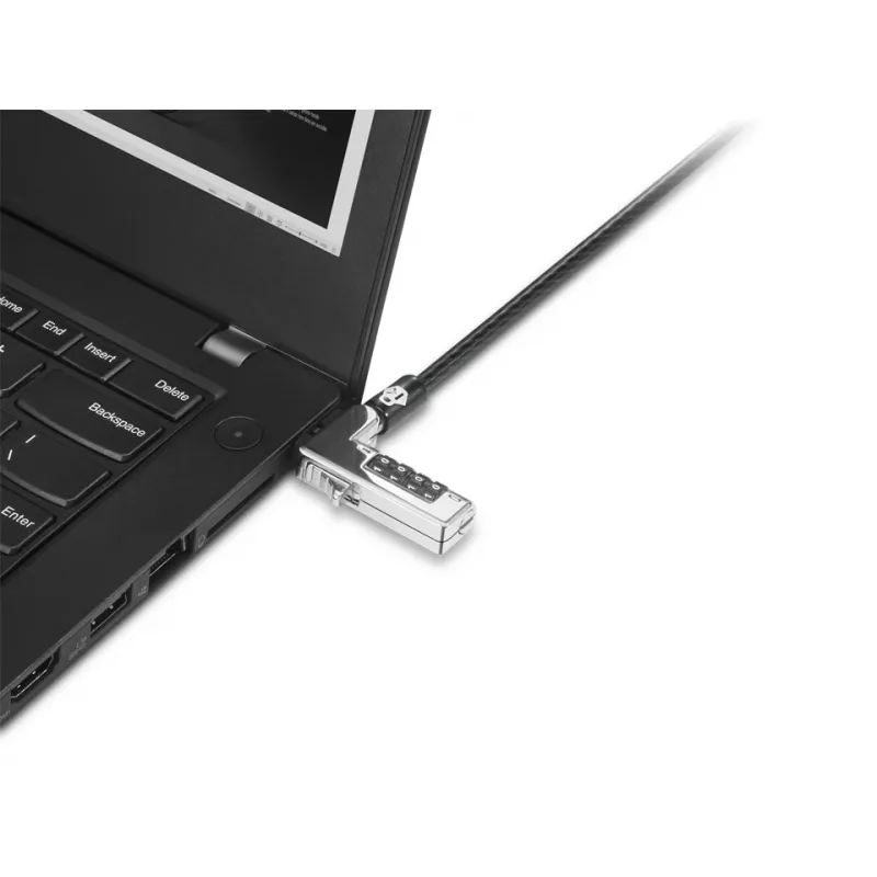 Lenovo 4XE1F30277 Kensington NanoSaver saugos kabelio užraktas su kodu, juodas