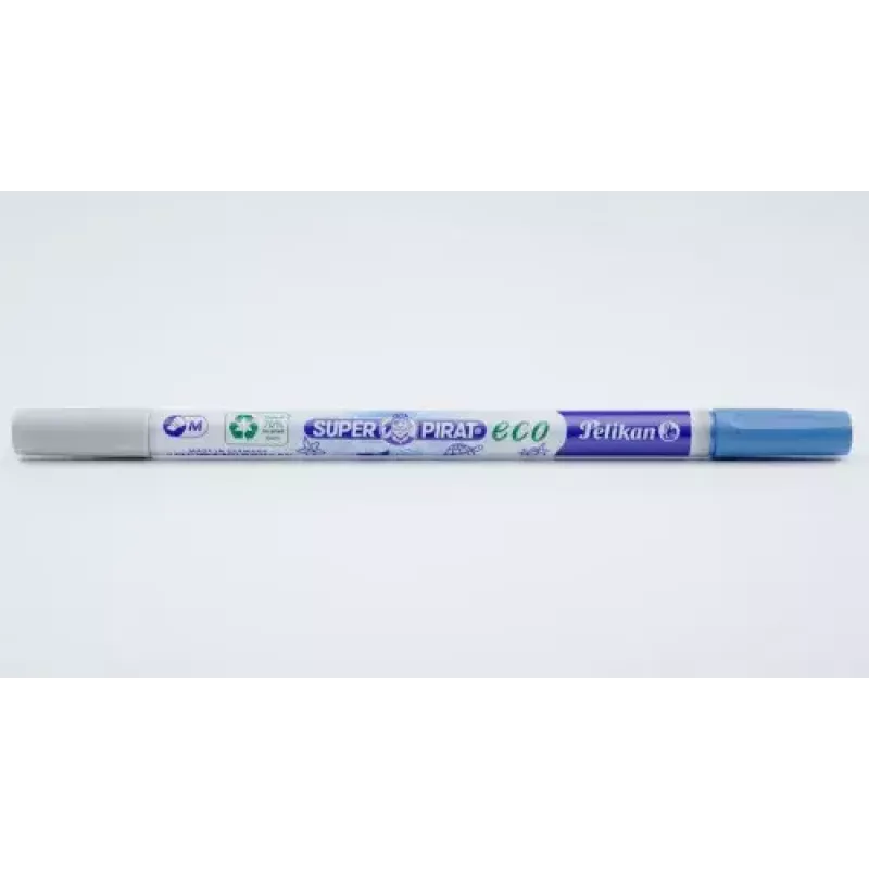 Pelikan Super Pirat eco 50 vnt. įvairiaspalvis plastikas korektoriaus rašiklis mėlynai rašalui