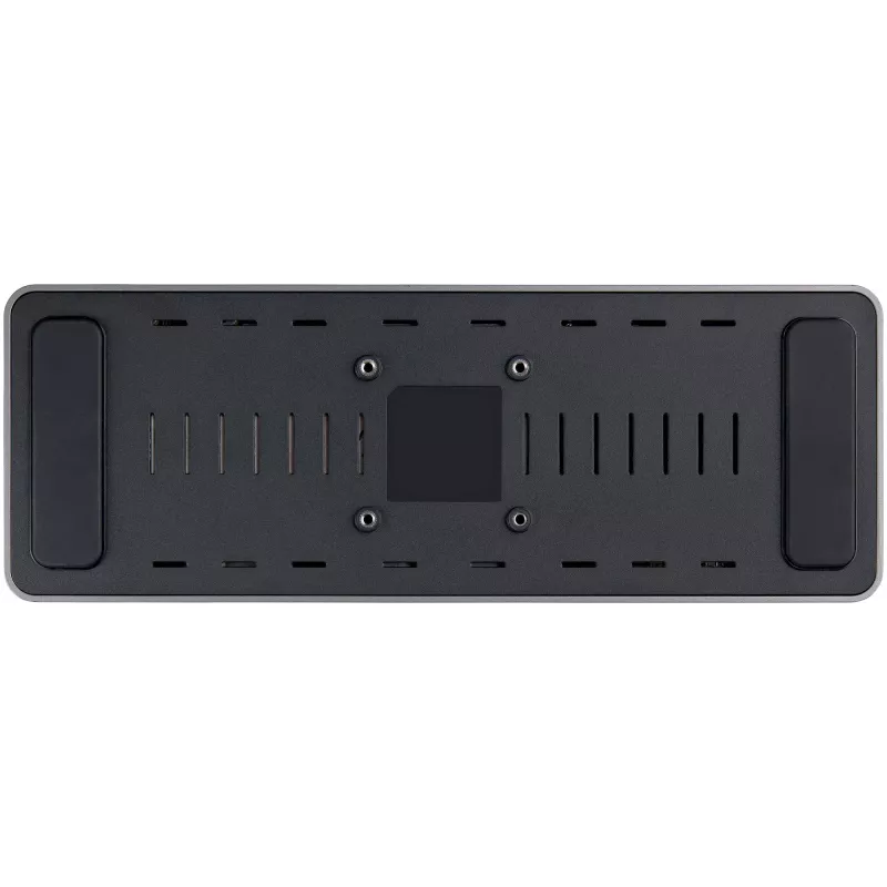 StarTech.com USB-C ir USB-A dokas - hibridinė universali trijų monitorių nešiojamojo kompiuterio dokavimo stotelė su DisplayPort ir HDMI 4K 60Hz - 85W galios tiekimas, 6x USB šakotuvas, GbE, garsas - USB 3.1 Gen 2 10Gbps - TAA