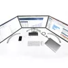 StarTech.com USB-C ir USB-A dokas - hibridinė universali trijų monitorių nešiojamojo kompiuterio dokavimo stotelė su DisplayPort ir HDMI 4K 60Hz - 85W galios tiekimas, 6x USB šakotuvas, GbE, garsas - USB 3.1 Gen 2 10Gbps - TAA