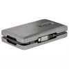 StarTech.com USB-C kelių monitorių kelių prievadų adapteris iki 4K 60Hz USB-C DP Alt Mode vaizdo išvestis ir HDMI 2.0 arba 1080p VGA, 100W PD perdavimas, USB Type C mini dokas, USB-C dokavimo stotelė, MST centras