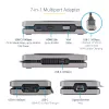 StarTech.com USB-C kelių monitorių kelių prievadų adapteris iki 4K 60Hz USB-C DP Alt Mode vaizdo išvestis ir HDMI 2.0 arba 1080p VGA, 100W PD perdavimas, USB Type C mini dokas, USB-C dokavimo stotelė, MST centras