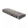 StarTech.com Thunderbolt 4 Dock, 96W maitinimas, vienas 8K / du monitoriai 4K 60Hz, 3xTB4/USB4 prievadai, 4xUSB-A, SD, GbE, Thunderbolt 4 dokų stotelė, skirta Windows arba TB3 MacBook, 0,8 m kabelis
