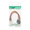 InLine vidinis maitinimo Y-kabelis 1x 5,25 colio / 2x SATA maitinimas 0,20 m