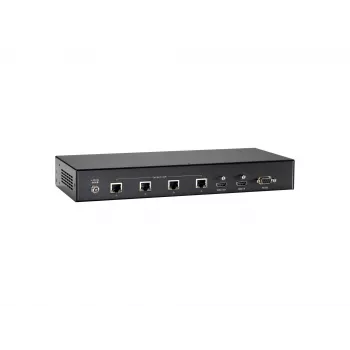 AV siųstuvas LevelOne HDMI per Cat.5 HDBaseT 100 m 4 kanalų išėjimai
