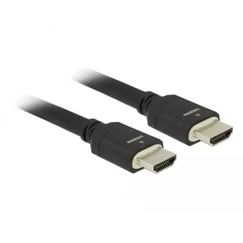 HDMI kabelis DeLOCK 85296 5 m, A tipo vyriškas į A tipo vyrišką, juodas
