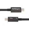 StarTech.com 1,6 pėdų Thunderbolt 4 laidas – 40 Gbps – 100 W PD – 4K/8K vaizdas – Intel sertifikuotas Thunderbolt laidas – suderinamas su USB 4 / Thunderbolt 3 / USB 3.2 / USB Type-C / DisplayPort