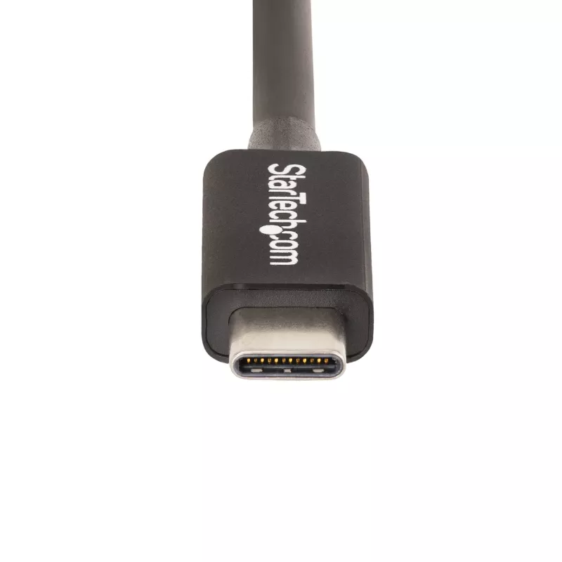 StarTech.com 1,6 pėdų Thunderbolt 4 laidas – 40 Gbps – 100 W PD – 4K/8K vaizdas – Intel sertifikuotas Thunderbolt laidas – suderinamas su USB 4 / Thunderbolt 3 / USB 3.2 / USB Type-C / DisplayPort