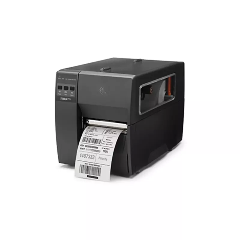 Zebra ZT111 ZT11142-T0E000FZ terminio perdavimo etikečių spausdintuvas, 203 DPI, 254 mm/s, 4" (11,4 cm ritinys), USB, nuoseklusis prievadas, Ethernet, Bluetooth, Wi-Fi, juodas