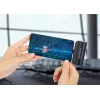Manhattan nešiojamas powerbank su integruotu USB-C kištuku, 5000 mAh, iki 10W išvestis, stovelis, juoda, 1 metų garantija