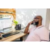 HP Poly CCX 500 versijinis daugialypės terpės telefonas su atviru SIP ir PoE palaikymu