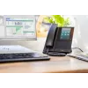 HP Poly CCX 500 versijinis daugialypės terpės telefonas su atviru SIP ir PoE palaikymu