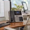 IP telefonas POLY Edge E400 8 linijų laidinis ragelis Juodas