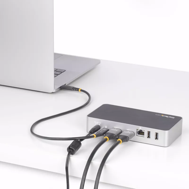 StarTech.com 50 cm USB4 laidas, USB-IF sertifikuotas USB-C, 40 Gbps, 240 W PD 3.1 EPR, 8K 60 Hz, USB Type-C duomenų perdavimo laidas, suderinamas su Thunderbolt / USB 3.2 prievadais