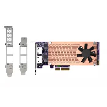 QNAP QM2-2P2G2T tinklo plokštė, vidinė, Ethernet, 2500 Mbit/s