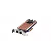 QNAP QM2-2P2G2T PCIe plėtimo adapteris, M.2 NVMe SSD + 2,5GbE