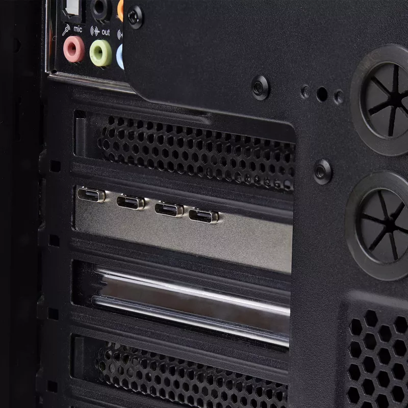 StarTech.com 5 prievadų USB PCIe kortelė, USB 3.2 10Gbps, PCI Express kortelė su 4x USB-C prievadais, 1x USB-A vidiniu prievadu, USB PCIe valdiklio kortelė, Windows/macOS/Linux