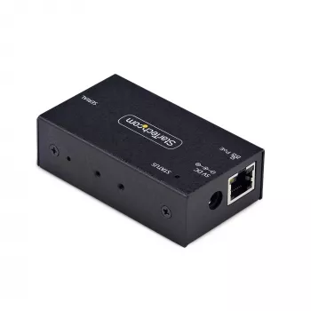 StarTech.com 1 prievado nuosekliojo prievado į Ethernet adapteris su PoE, IP nuosekliojo įrenginio serveris nuotoliniams RS232 įrenginiams, montuojamas ant sienos/DIN bėgio, RJ45 LAN į DB9 keitiklis, TAA