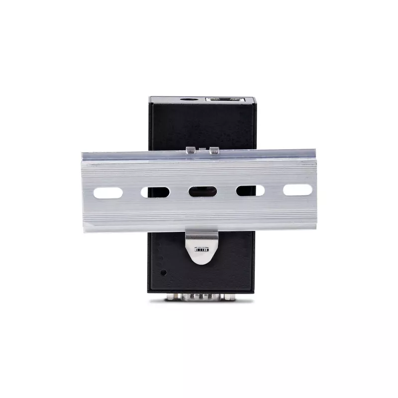StarTech.com 1 prievado nuosekliojo prievado į Ethernet adapteris su PoE, IP nuosekliojo įrenginio serveris nuotoliniams RS232 įrenginiams, montuojamas ant sienos/DIN bėgio, RJ45 LAN į DB9 keitiklis, TAA