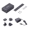 StarTech.com 1 prievado nuosekliojo prievado į Ethernet adapteris su PoE, IP nuosekliojo įrenginio serveris nuotoliniams RS232 įrenginiams, montuojamas ant sienos/DIN bėgio, RJ45 LAN į DB9 keitiklis, TAA
