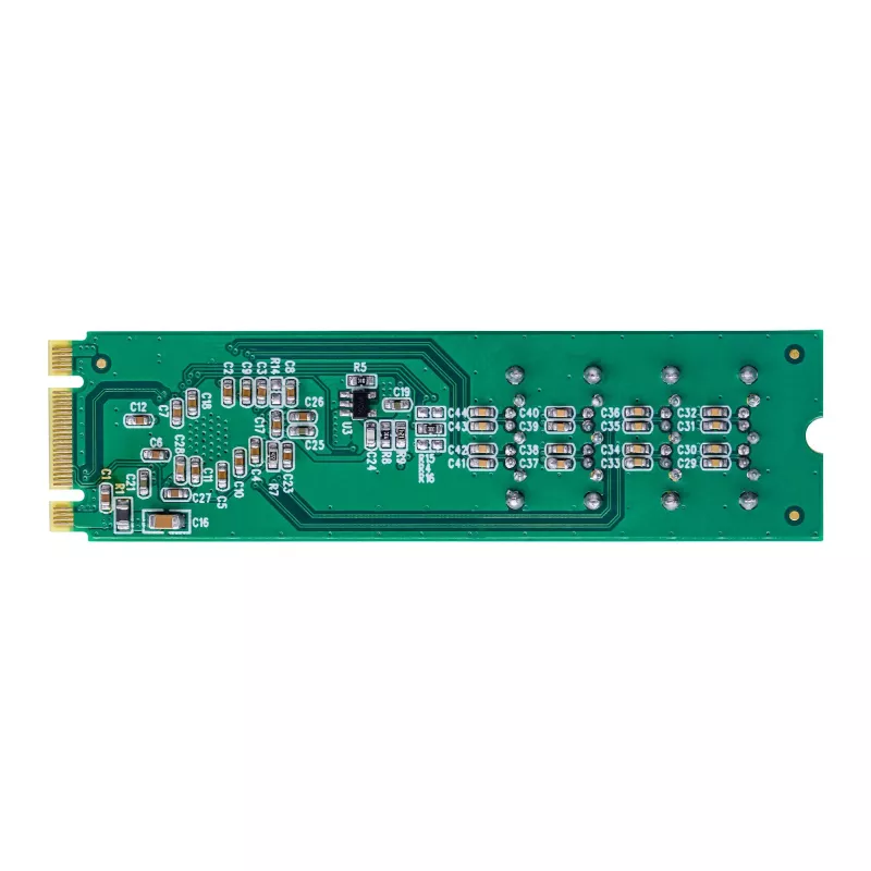 StarTech.com 4 prievadų M.2 į SATA adapterio kortelė, M.2 PCIe 3.0 į SATA HDD/SSD plėtinio kortelė, ASM1064 mikroschema, M.2 NVMe į 4x HDD/SSD, skirta Windows/macOS/Linux