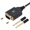 StarTech.com 2m USB į RS232 adapterio laidas, COM išlaikymas, keičiami varžtai/veržlės, USB-A į DB9, FTDI IC, ESD apsauga, Windows/macOS/Linux